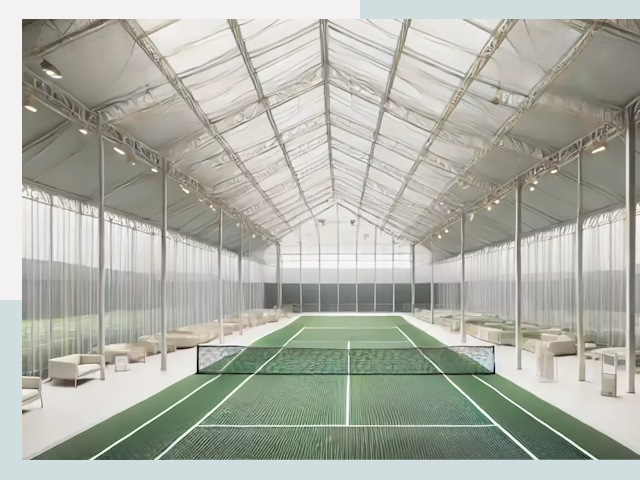 Строительство теннисных кортов в Боровичах