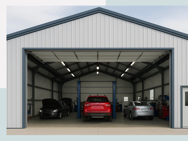 Ангары из сэндвич панелей от 625 руб. в Боровичи