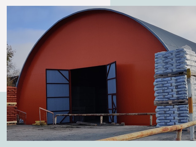 Полукруглые ангары по цене от 625 руб. в Боровичи