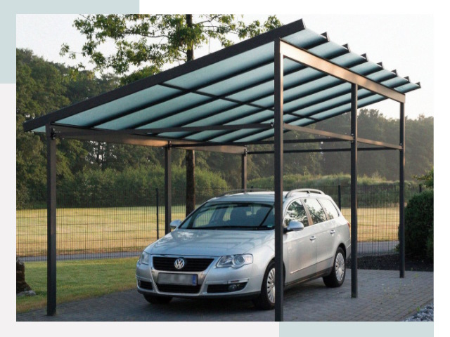 Навесы для автомобилей в Боровичах