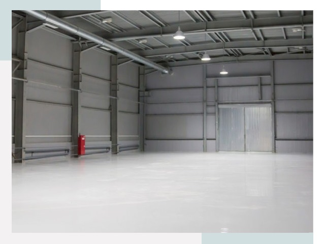 Полы для ангаров в Боровичах