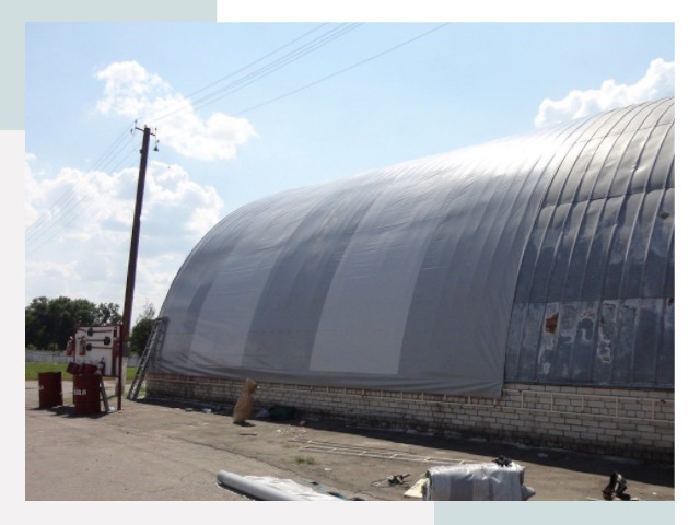 Ремонт ангаров в Боровичах