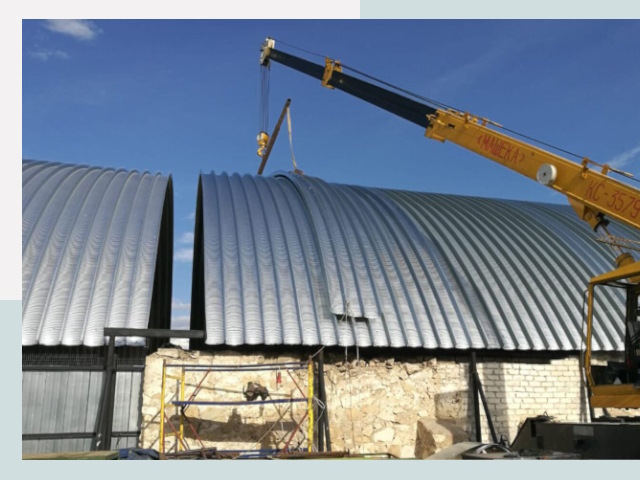 Реконструкция ангаров в Боровичах от 625 руб.