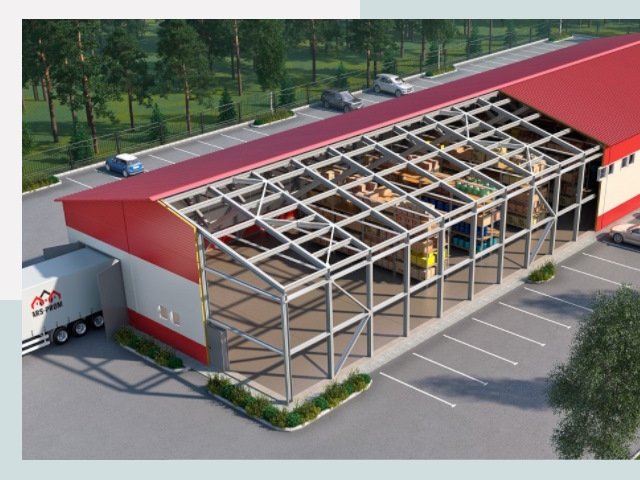 Проектирование ангаров в Боровичах от 625 руб.