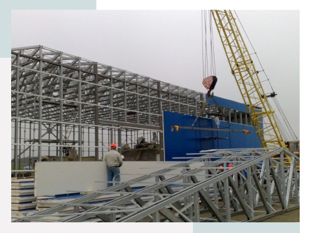 Монтаж ангаров в Боровичах